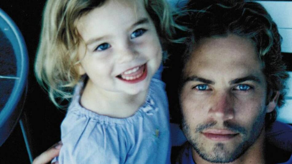 Paul Walker junto a su hija Meadow Walker. Foto: Instagram/meadowwalker