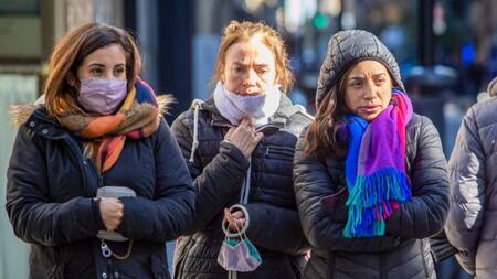 Frío polar en el AMBA. Foto: NA