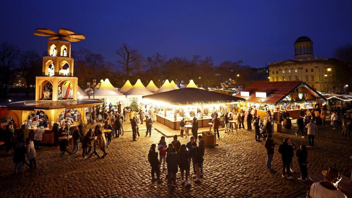 El mercado navideño de Berlín. Foto: Reuters.