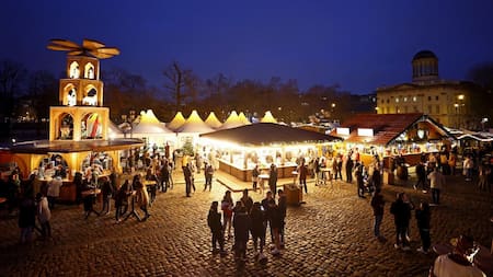 El mercado navideño de Berlín. Foto: Reuters.