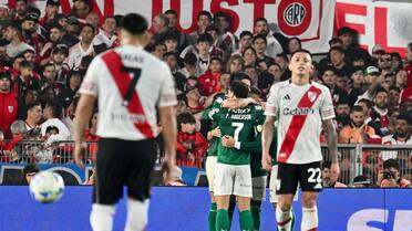 River cayó 2-1 ante Palmeiras y la llave por los cuartos de final de la Libertadores se definirá en Brasil