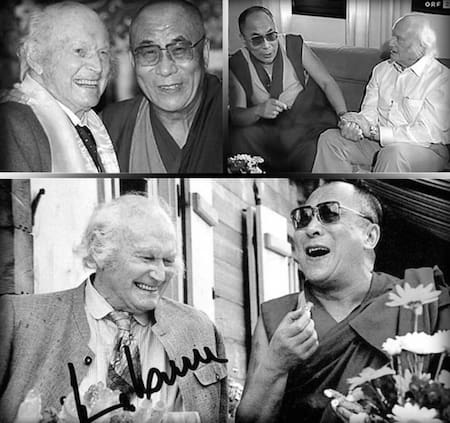 Días felices junto a Heinrich Harrer.