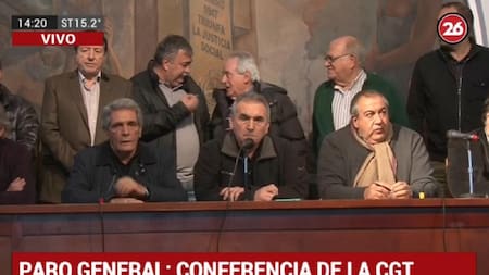 Paro nacional de la CGT