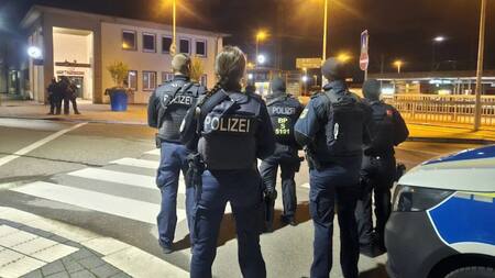 Tiroteo en una fábrica de Alemania. Foto: @johnspectator