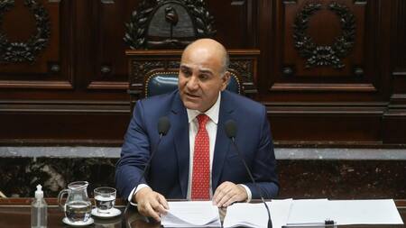 Informe de gestión de Juan Manzur en Diputados. Foto: NA.