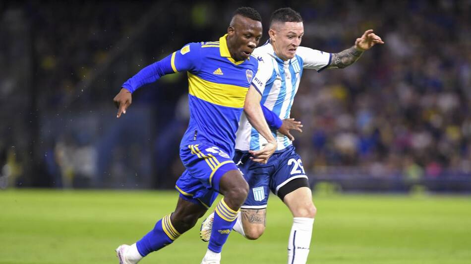 Boca vs Racing, Liga Profesional. Foto: Télam