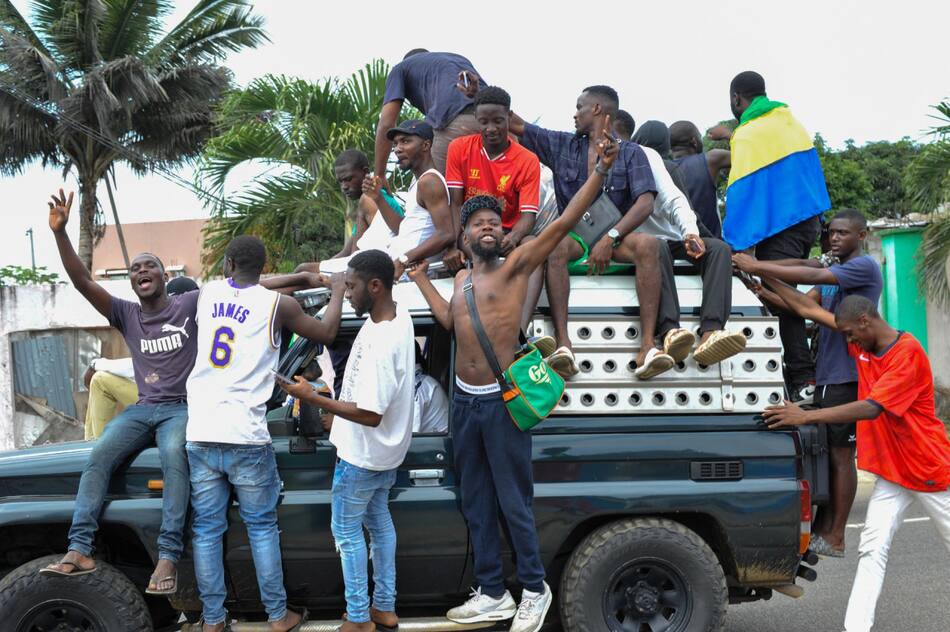 Golpe de Estado en Gabón. Foto: EFE