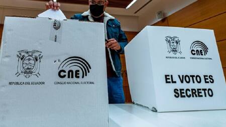 Elecciones en Ecuador. Foto: EFE