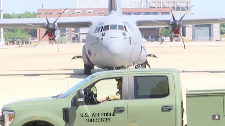 Comenzó el mayor ejercicio de despliegue aéreo en la historia de la OTAN. Foto: Captura de pantalla.