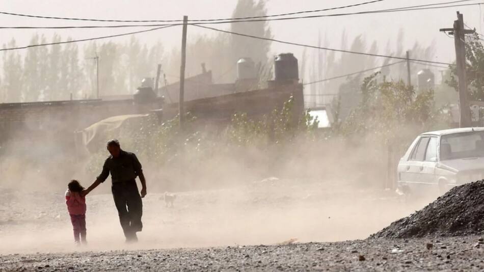 Alerta meteorológica hoy por viento fuerte. Foto: NA
