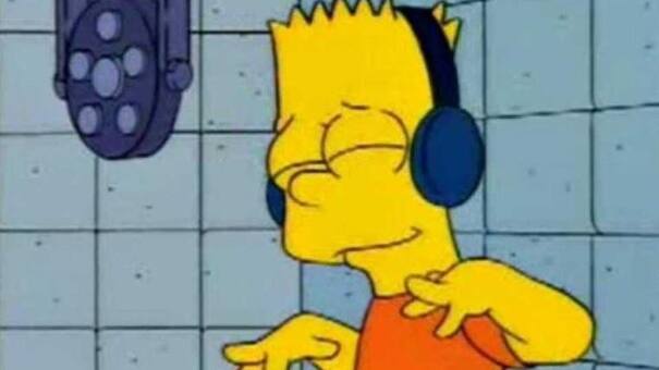 Video viral: Bart Simpson se luce cantando un famoso tema de Rodrigo
