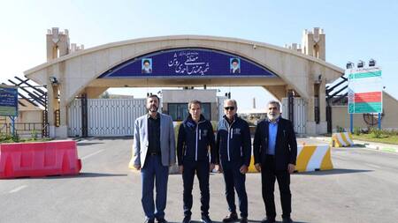Rafael Grossi en Irán. Foto: archivo Reuters