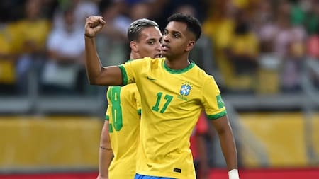 Rodrygo, Selección Brasil. Foto: NA