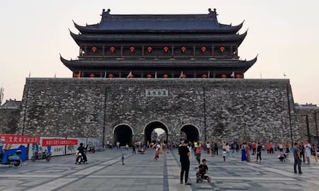 Se derrumba el techo de un monumento histórico en China. Fuente: wikipedia