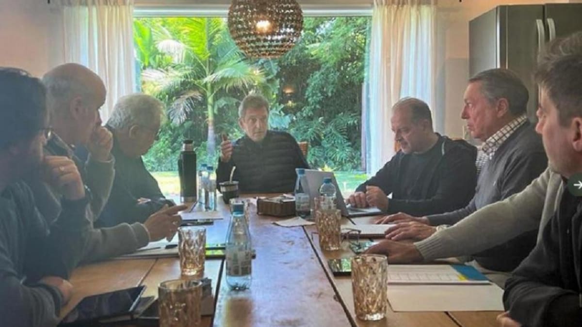 Sergio Massa, Gobierno, reunión con equipo económico, NA