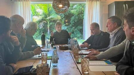 Sergio Massa, Gobierno, reunión con equipo económico, NA