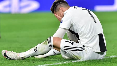 Champions League, Juventus vs. Ajax, llanto de Cristiano Ronaldo, fútbol, Reuters