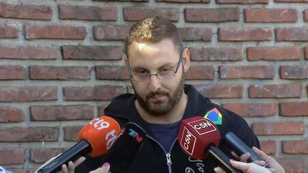 Hernán, hombre que corrió grua y casi mata a un operario en Vicente López