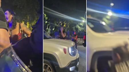 Caos en Palermo: una mujer trans se negó al control de alcoholemia, atropelló a una policía y terminó chocando un patrullero