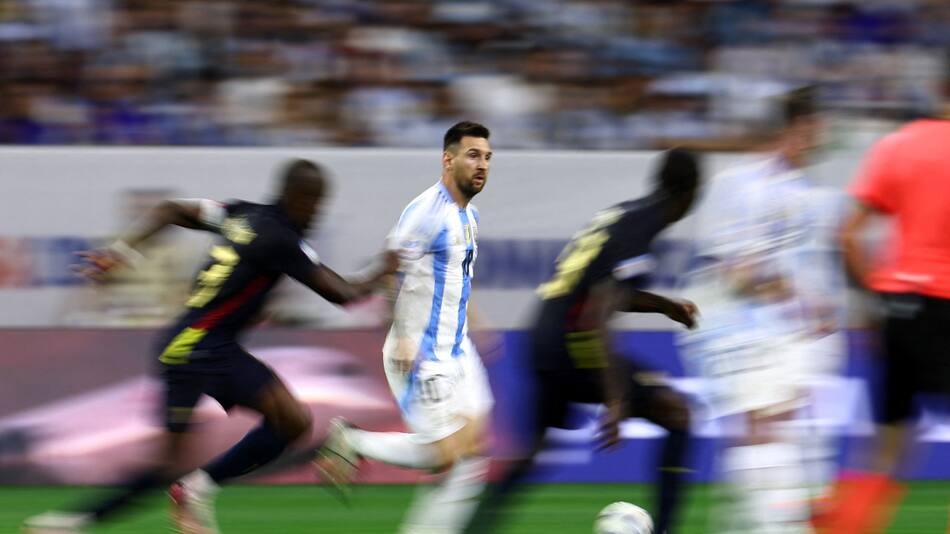 Lionel Messi, Copa América 2024, Selección Argentina. Foto: Reuters.