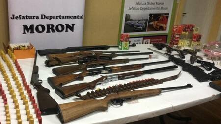 Arsenal, allanamiento, Morón