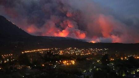 Incendios en la Patagonia