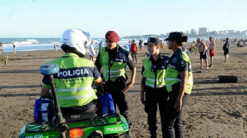 Verano 2022: el Operativo Sol incorporará un 28% más de policías respecto a la temporada anterior. Foto: NA.