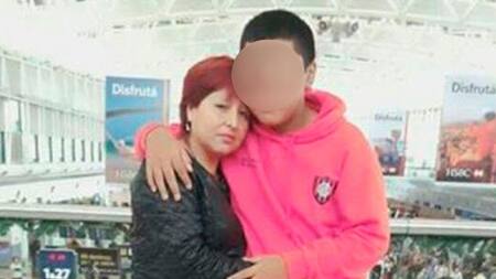 Madre del asesino de Brian Aguinaco