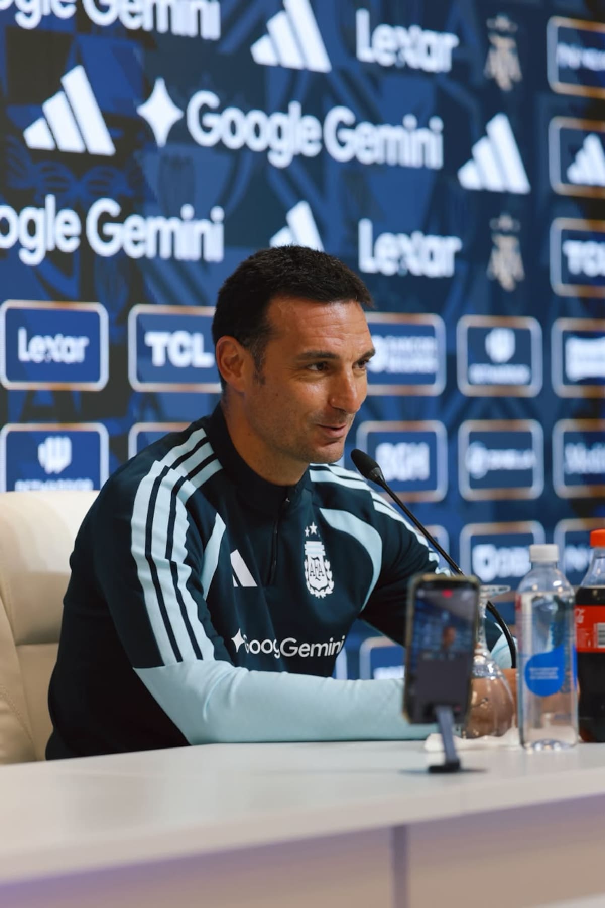 Conferencia de prensa de Lionel Scaloni.