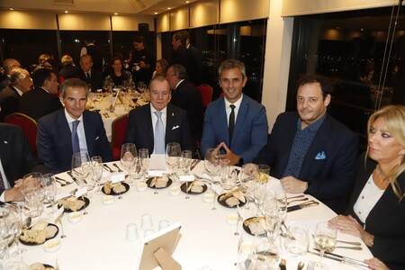 Rafael Grossi, Mario Montoto, Martín Menem, Demian eidel y Betina Bulgheroni