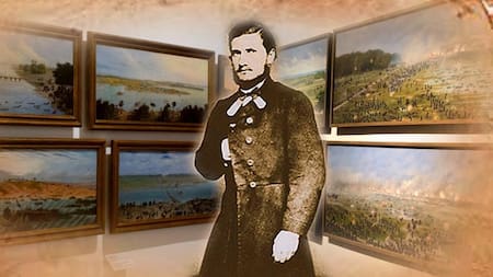 Cándido López, pintor, historia