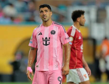 Luis Suárez en el Inter Miami. Foto: Reuters/Sam Navarro.