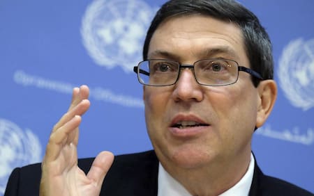 Ministro de Relaciones Exteriores de Cuba, Bruno Rodríguez Parrilla