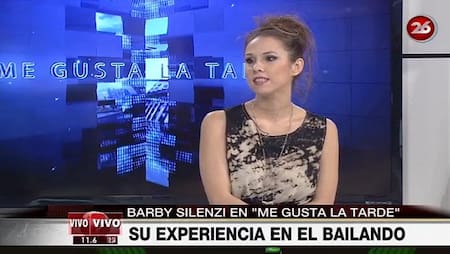 Barbie Silenzi en Me Gusta la Tarde (Canal 26)