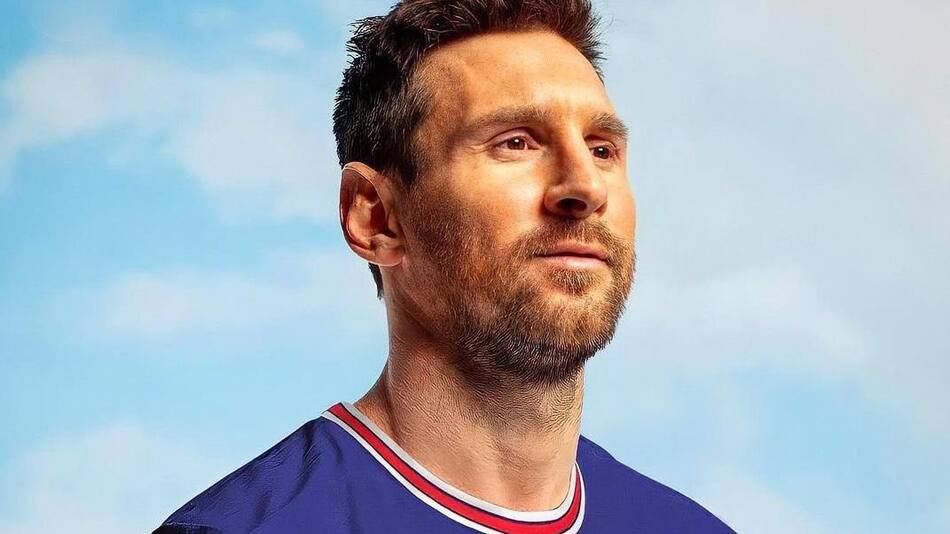 Lionel Messi, foto editada