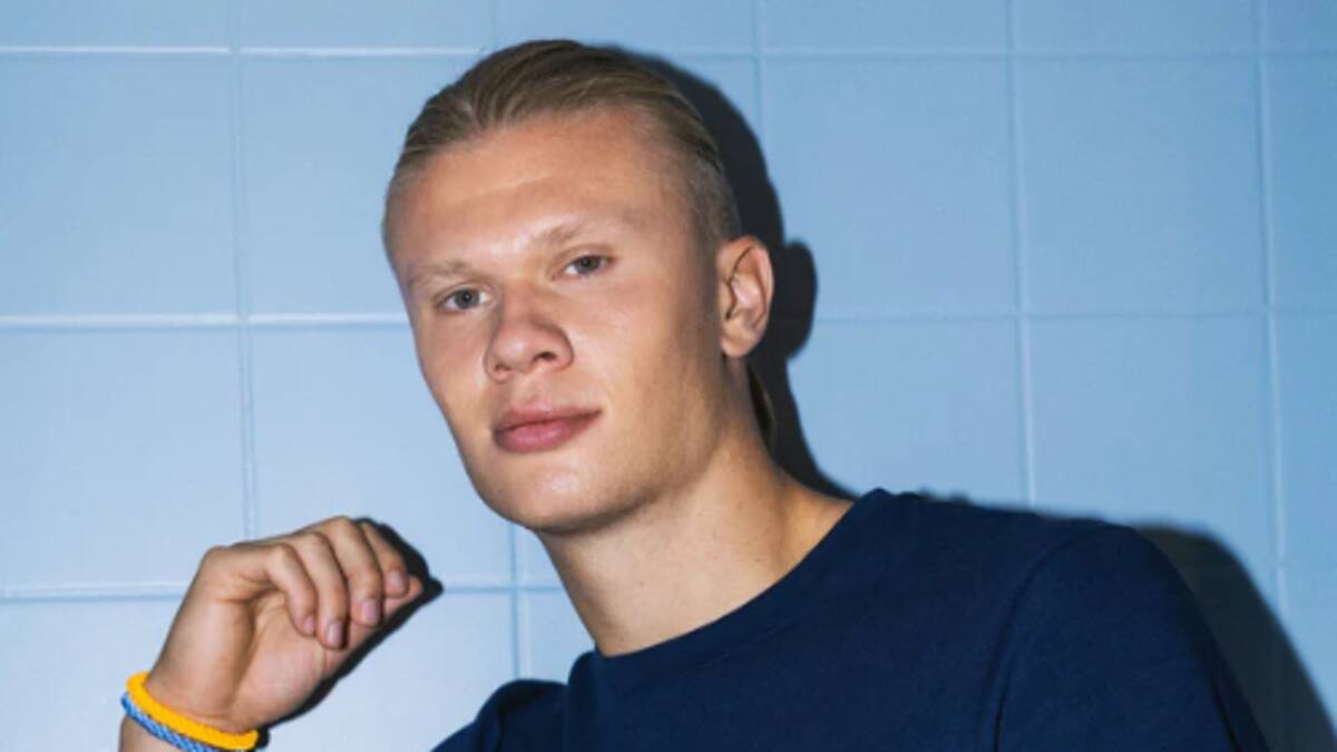 El llamativo negocio de Erling Haaland fuera de las canchas: vende colitas para el pelo y cuestan una fortuna