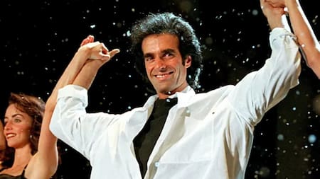 David Copperfield, mago. Foto: Reuters