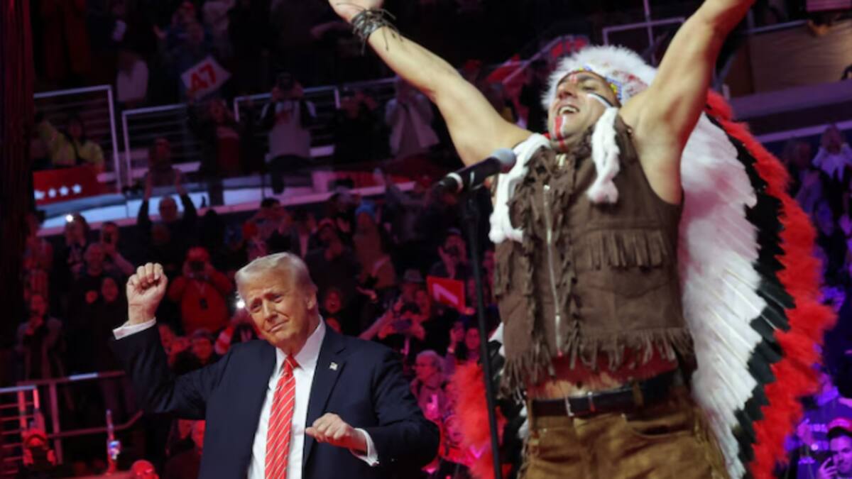 Village People con Donald Trump.