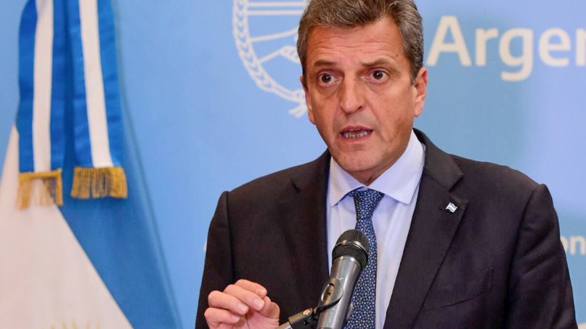 Sergio Massa, ministro de Economía. Foto: NA