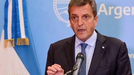 Sergio Massa, ministro de Economía. Foto: NA