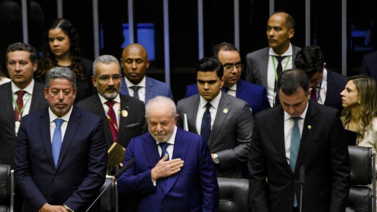 Asunción de Lula, foto Reuters