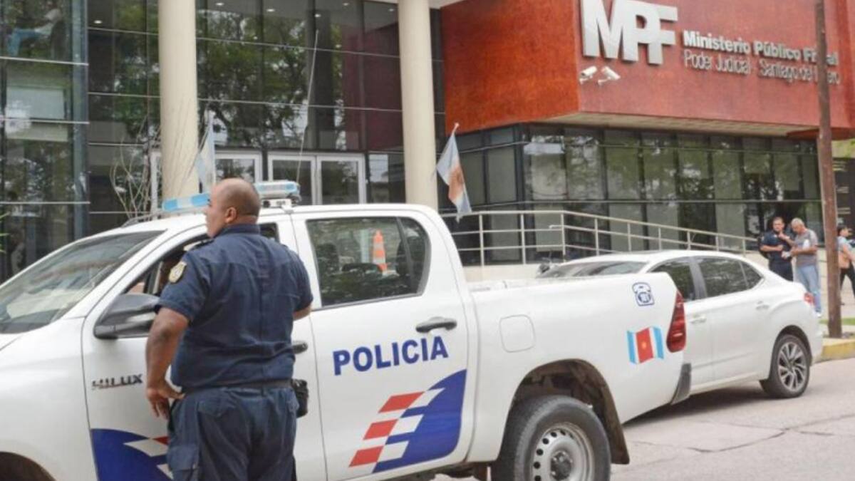 Policía de Santiago Estero. Foto: NA