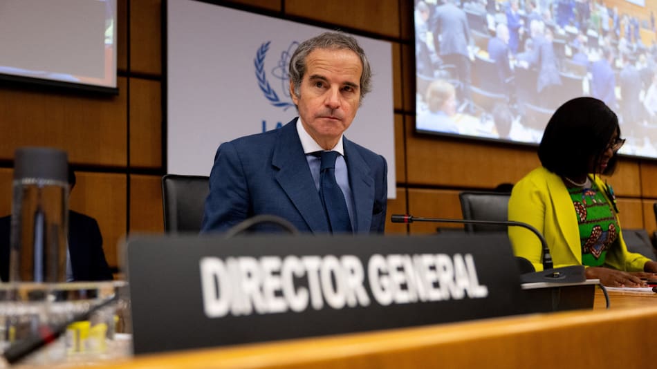 Rafael Grossi, director general del Organismo Internacional de Energía Atómica (OIEA). Foto: Reuters/Elisabeth Mandl