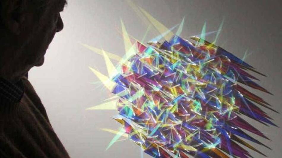 Las obras de Eduardo MacEntyre también se convertirán en NFT. Foto: Telam.
