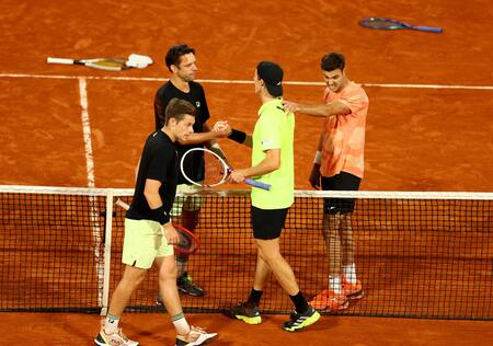 Horacio Zeballos y Marcel Granollers se consagraron en Roland Garros. Foto: Reuters/Lisi Niesner