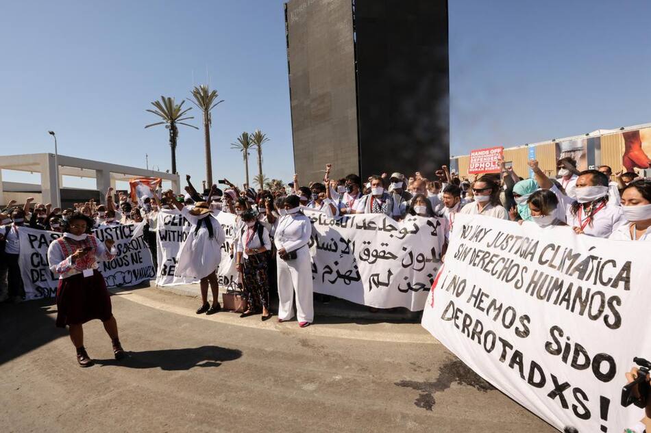 Protestas en Egipto contra la COP27_Reuters