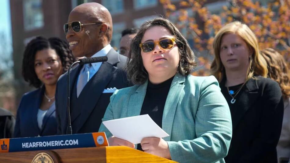 La nueva "zarina" contra las ratas de Nueva York Kathleen Corradi. Foto: Twitter @NYCMayor