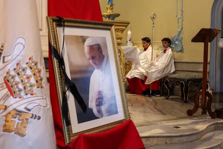 Homenaje al papa Francisco en Río de Janeiro. Foto: Reuters (Darrin Zammit Lupi)