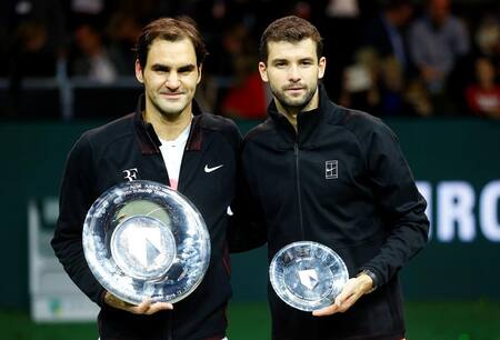 Roger Federer en Róterdam (Reuters)