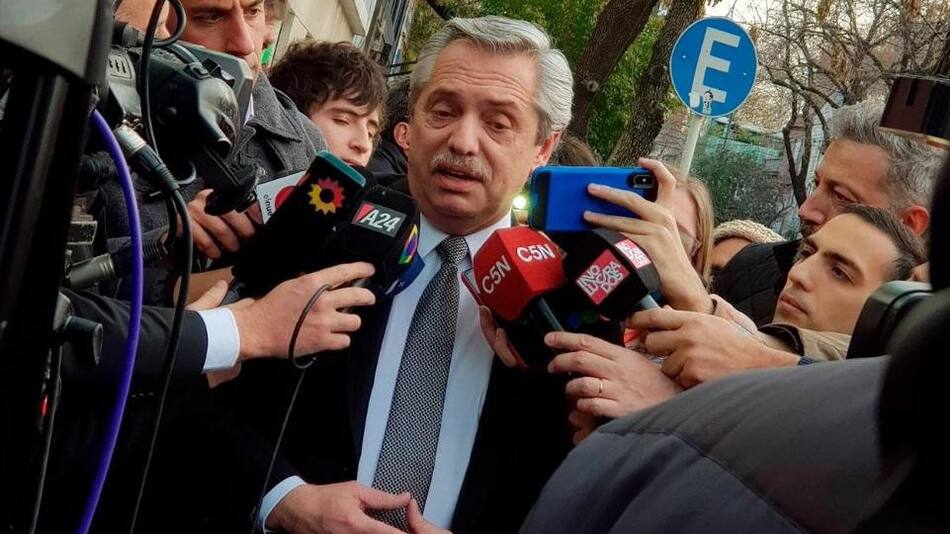 Alberto Fernández, foto Frente de Todos, elecciones 2019